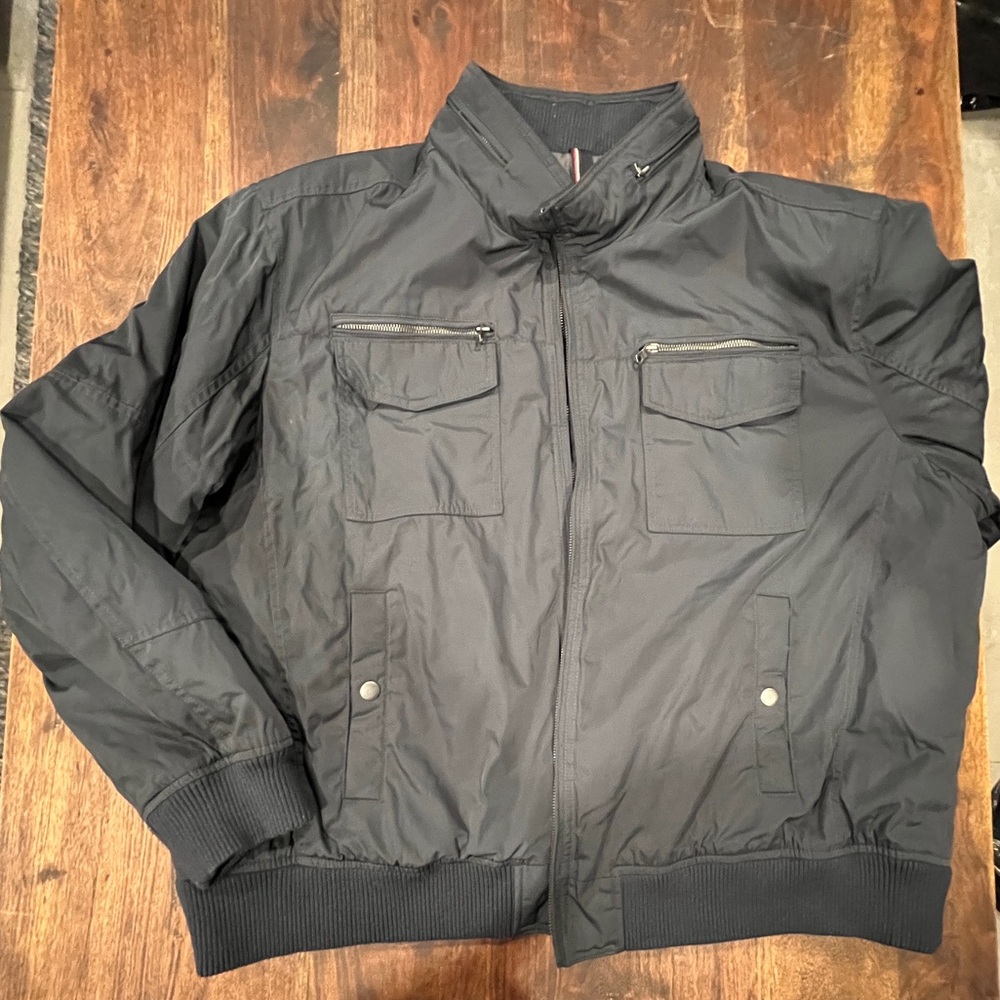 Tommy Hilfiger Black Bomber Jacket